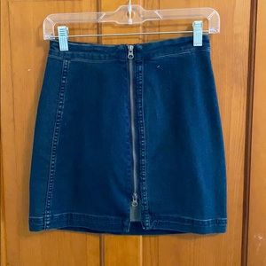 Free People Denim Skirt